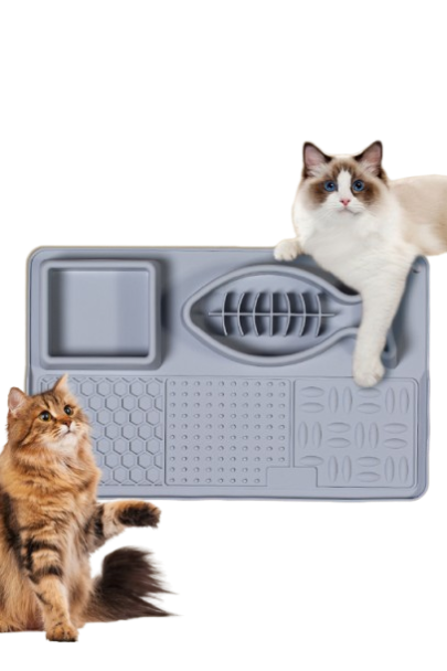 Schleckmatte für Hunde & Katzen | Weniger Schlingen